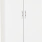 Nevada 2 Door 1 Drawer Wardrobe - White Gloss