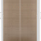 Nevada 2 Door 1 Drawer Wardrobe - White Gloss