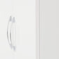 Nevada 2 Door All Hanging Wardrobe - White Gloss