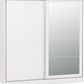 Nevada 2 Door Sliding Wardrobe - White Gloss