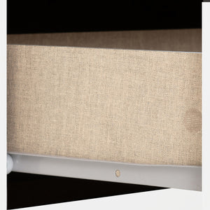 Nevada 3 Door 2 Drawer Mirrored Wardrobe - WHITE GLOSS