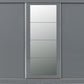 Nevada 3 Door Sliding Wardrobe - Grey Gloss