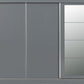 Nevada 3 Door Sliding Wardrobe - Grey Gloss
