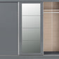 Nevada 3 Door Sliding Wardrobe - Grey Gloss