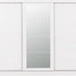 Nevada 3 Door Sliding Wardrobe - White Gloss