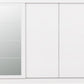 Nevada 3 Door Sliding Wardrobe - White Gloss
