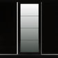 Nevada 3 Door Sliding Wardrobe - Black Gloss