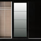Nevada 3 Door Sliding Wardrobe - Black Gloss