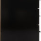 Nevada 3 Drawer Bedside - Black Gloss