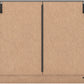 Nevada 3 Drawer Chest - Black Wood Grain