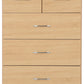Nevada 3+2 Drawer Chest - SONOMA OAK EFFECT