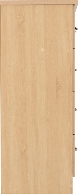 Nevada 3+2 Drawer Chest - SONOMA OAK EFFECT