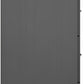 Nevada 5 Drawer Low Wardrobe - 3D Effect Grey