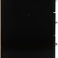 Nevada 5 Drawer Narrow Chest - Black Gloss