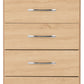 Nevada 5 Drawer Narrow Chest - Sonoma Oak Effect