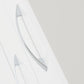 Nevada 4 Drawer Dressing Table Set - White Gloss