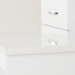 Nevada 4 Drawer Dressing Table Set - White Gloss