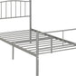 Newton 3' Bed - Silver