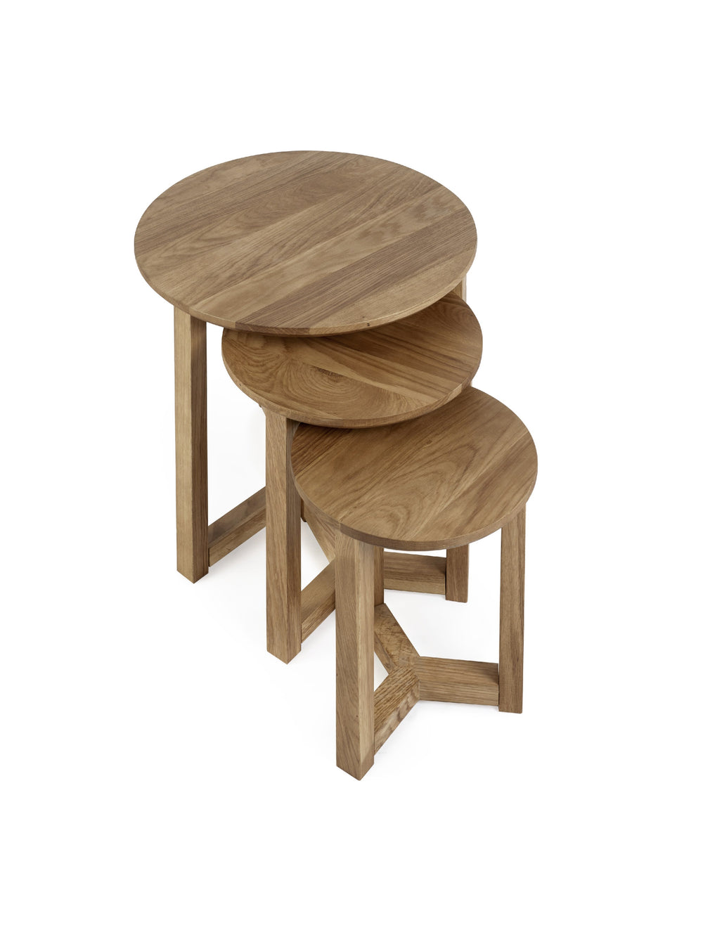 Nidri Nest Of 3 Tables Oak