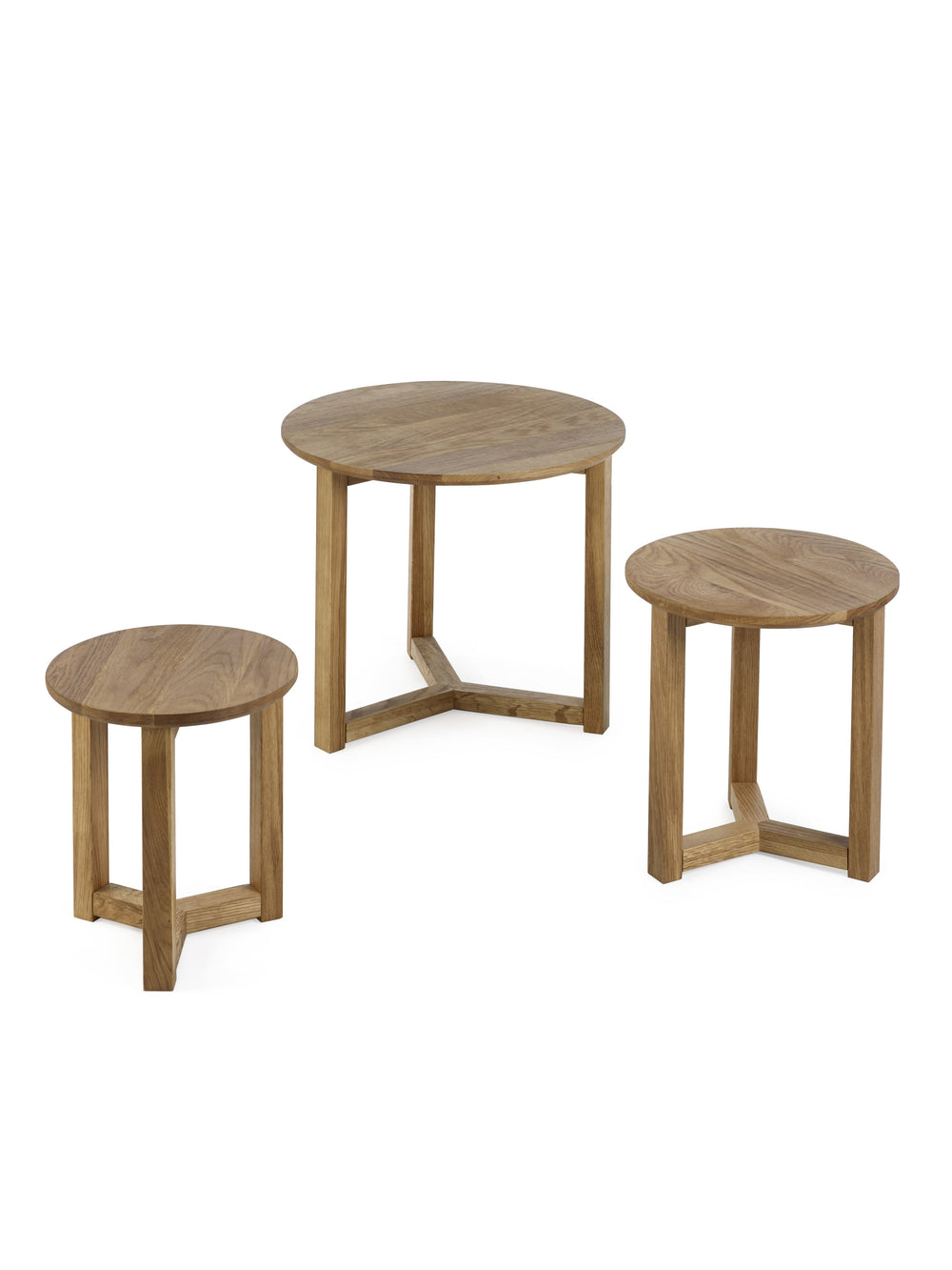 Nidri Nest Of 3 Tables Oak