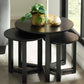 Nidri Black Nest Of 3 Tables