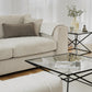 Naples Sofa Beige Large Corner