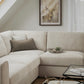 Naples Sofa Beige Large Corner