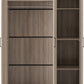 Oliver 3 Door Wardrobe - LIGHT OAK EFFECT