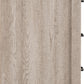 Oliver 3 Drawer Bedside - LIGHT OAK EFFECT
