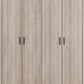 Oliver 4 Door Wardrobe - LIGHT OAK EFFECT