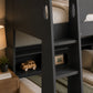 Orion Bunk Bed - Anthracite, Single
