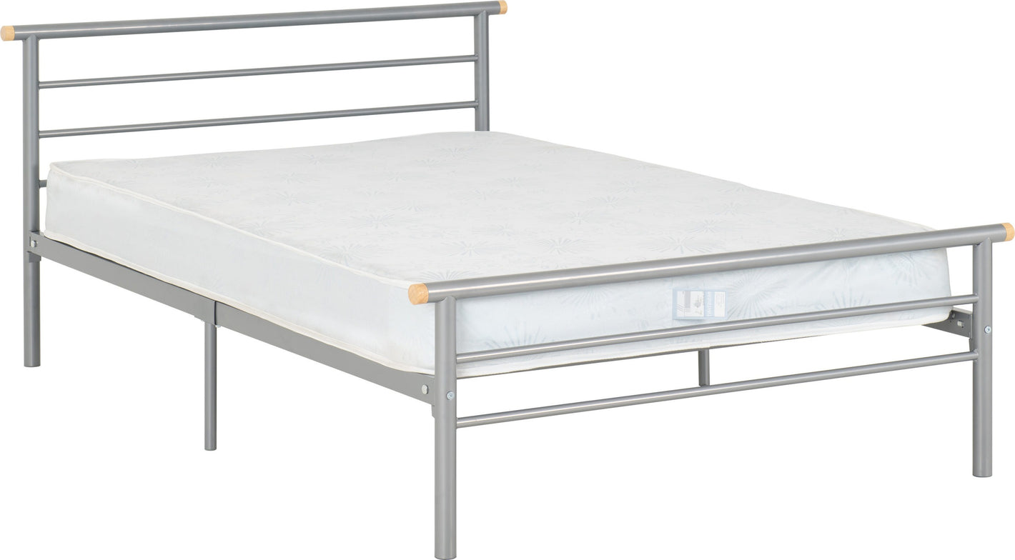 Orion 4' Bed - Silver
