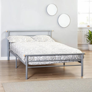 Orion 4'6" Bed - SILVER