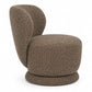 Orla Swivel Accent Chair - Hazelnut Chenille