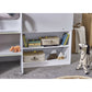 Orpheus 90cm Single White Treehouse Midsleeper Cabin Bed
