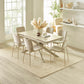 Osaka Stone Effect 160-200cm Rectangular Extending 6-8 Seater Dining Table