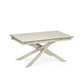 Osaka Stone Effect 160-200cm Rectangular Extending 6-8 Seater Dining Table