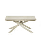 Osaka Stone Effect 160-200cm Rectangular Extending 6-8 Seater Dining Table