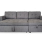 Omniya Sofabed Grey Universal Corner