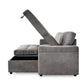 Omniya Sofabed Grey Universal Corner