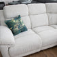 Owen Electric Recliner Sofa Beige Large Corner