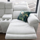 Owen Electric Recliner Sofa Beige Large Corner