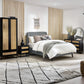 Padstow 2 Drawer Bedside - Black