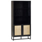 Padstow Tall Bookcase - Black