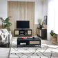 Padstow Tall Bookcase - Black