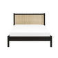 Padstow 150cm King Black Rattan Effect Bed