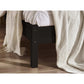 Padstow 150cm King Black Rattan Effect Bed