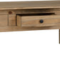 Panama 1 Drawer Coffee Table - Natural Wax