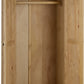 Panama 2 Door Wardrobe - Natural Wax
