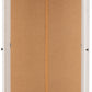 Panama 2 Door Wardrobe - White/Natural Wax